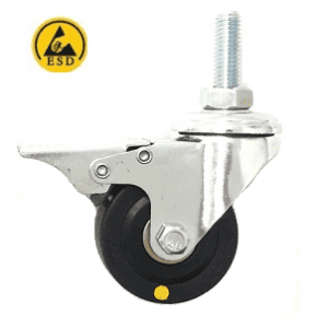 221 Series - Black Conductive (ESD)  Bole Hole Castors 221 Series - Black Conductive (ESD)  Bole Hole Castors