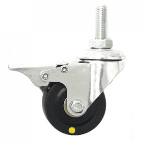 221 Series - Black Conductive (ESD) & Grey Poly urethane (PU) Bole Hole Castors 221 Series - Black Conductive (ESD) & Grey Poly urethane (PU) Bole Hole Castors
