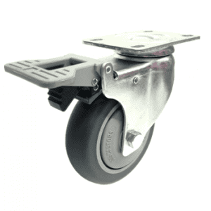 433 Series - Thermoplastic Rubber  (TPR) Top Plate Castors 433 Series - Thermoplastic Rubber  (TPR) Top Plate Castors